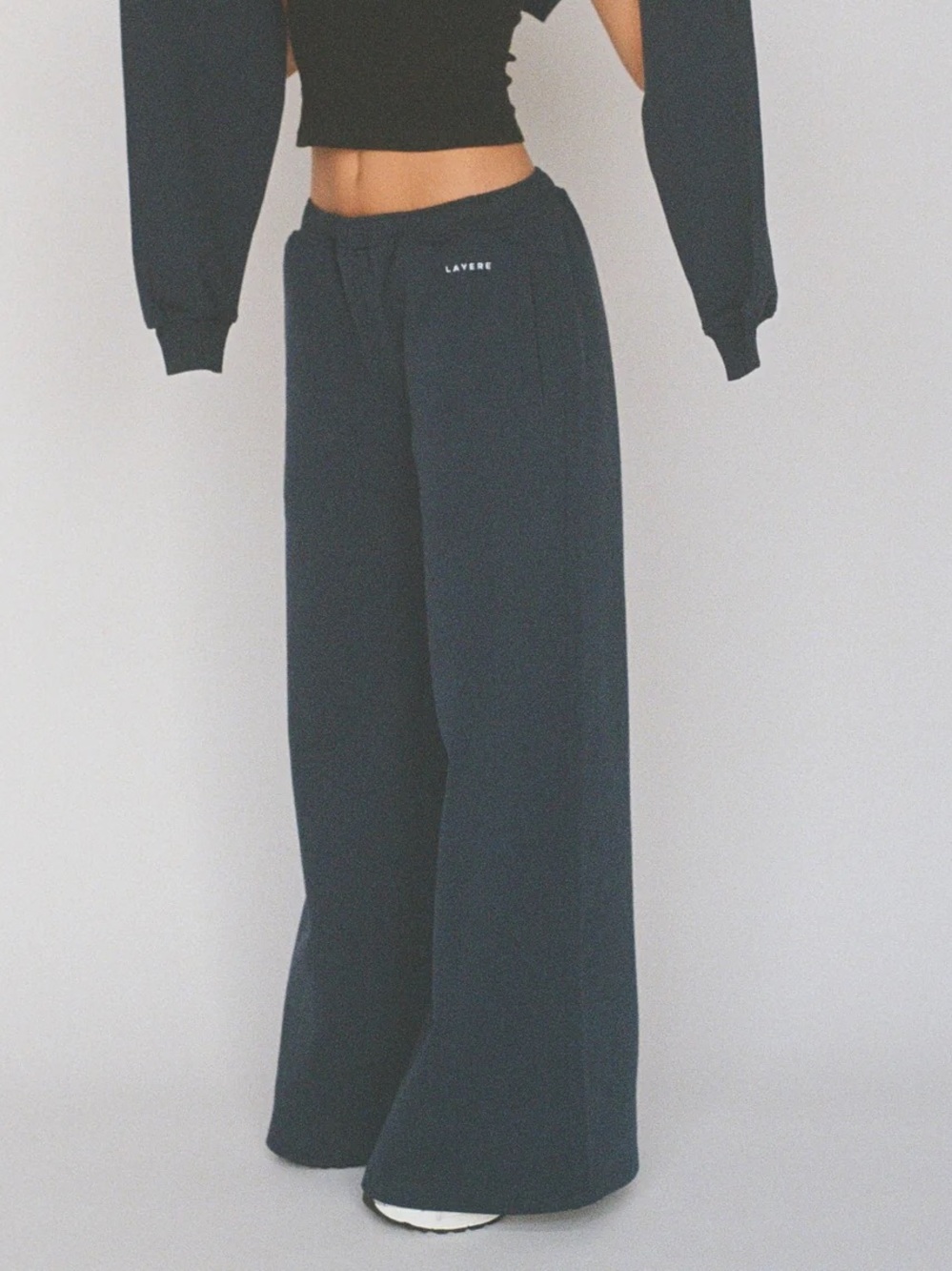 LAYERE - 100% Organic Cotton Wide Leg Pant